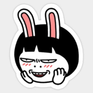 KakaoTalk Friend - The Hard Life by Hozo (Evil Face) Sticker